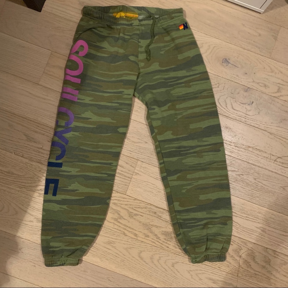 Aviator nation camo sweatpants